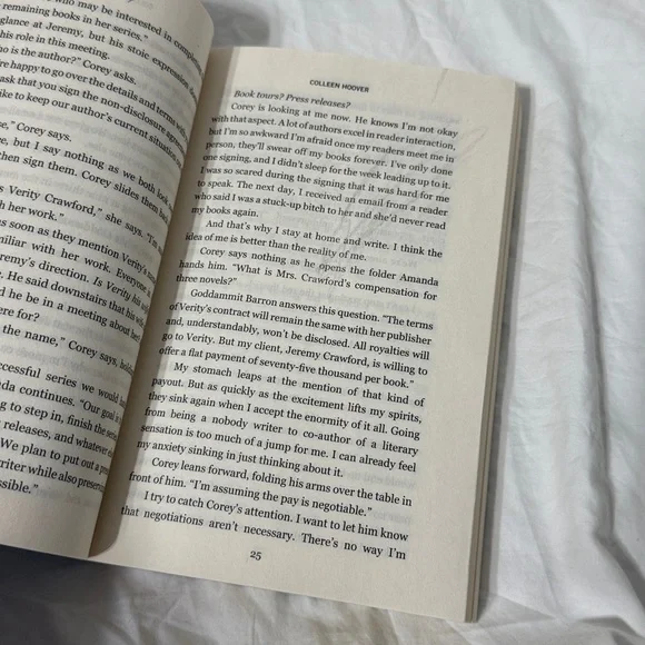 “Without Merit” and “Verity” Paperback Fiction Novels by Colleen Hoover. - Picture 11 of 15